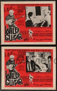 5w753 WILD GUITAR 5 LCs '62 Arch Hall Jr., Ray Dennis Steckler, rock 'n' roll images!