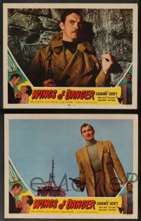 5w541 WINGS OF DANGER 7 LCs '52 Terence Fisher film noir, counterfeit cargo, a fortune in loot!