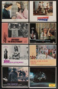 5x052 LOT OF 85 1970s LOBBY CARDS '70s great scenes from a variety of different movies!