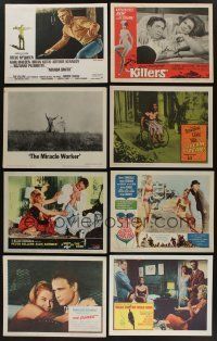 5x054 LOT OF 84 1960s LOBBY CARDS '60s great scenes from a variety of different movies!
