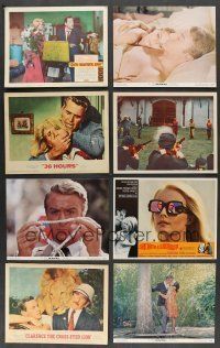 5x055 LOT OF 81 1960s LOBBY CARDS '60s great scenes from a variety of different movies!
