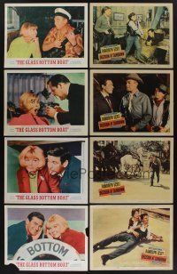 5x072 LOT OF 52 LOBBY CARDS '50s-60s great scenes from a variety of different movies!