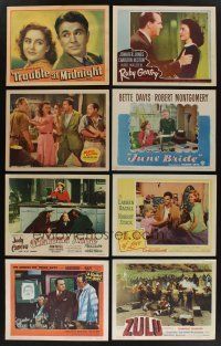 5x078 LOT OF 45 1930s-60s LOBBY CARDS '30s-60s great scenes from a variety of different movies!