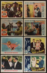 5x087 LOT OF 33 LOBBY CARDS '50s-60s great scenes from a variety of different movies!