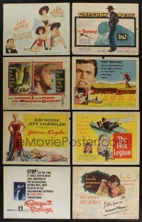 5x090 LOT OF 27 TITLE LOBBY CARDS '40s-60s great images from a variety of different movies!