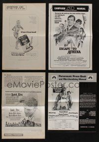 5x111 LOT OF 41 UNCUT PRESSBOOKS '60s-70s great advertising from a variety of different movies!