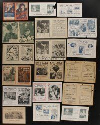 5x193 LOT OF 37 1930 URUGUAYAN HERALDS '30 different images from a variety of movies!
