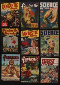 5x211 LOT OF 32 SCIENCE FICTION PULP MAGAZINE COVERS '50s Science Fiction Quarterly & more!