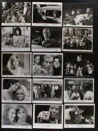 5x228 LOT OF 67 8x10 STILLS '40s-70s great scenes from a variety of different movies!