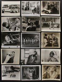5x230 LOT OF 62 8x10 STILLS '40s-70s great scenes from a variety of different movies!