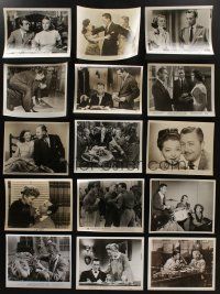 5x233 LOT OF 56 8x10 STILLS '40s-50s great scenes from a variety of different movies!