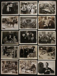 5x248 LOT OF 42 8x10 STILLS '30s-40s great scenes from a variety of different movies!