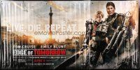 5x289 LOT OF 2 VINYL BANNERS '10s great huge images from Blended & Edge of Tomorrow!