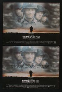 5x342 LOT OF 4 UNFOLDED SAVING PRIVATE RYAN MINI POSTERS '98 Steven Spielberg, World War II
