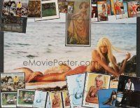 5x365 LOT OF 19 MOSTLY UNFOLDED COMMERCIAL POSTERS '70s-90s a variety of great images!