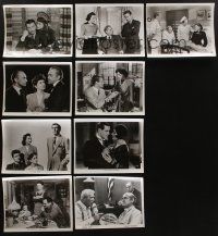 5x280 LOT OF 9 TV 1960s RE-RELEASE 8x10 STILLS '60s great scenes from a variety of movies!