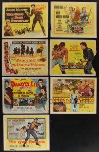 5x106 LOT OF 7 TITLE LOBBY CARDS '50s-70s great images from a variety of different movies!
