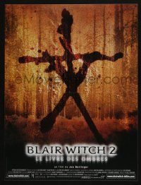 5y753 BLAIR WITCH PROJECT 2 French 16x21 '00 Book of Shadows, cool bloody horror image!