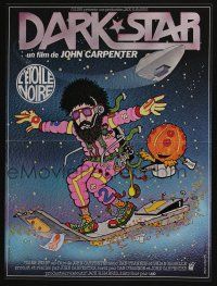 5y769 DARK STAR French 16x21 '80 John Carpenter & Dan O'Bannon, the spaced out odyssey!