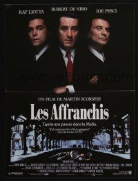 5y788 GOODFELLAS French 16x21 '90 Robert De Niro, Joe Pesci, Ray Liotta, Martin Scorsese!
