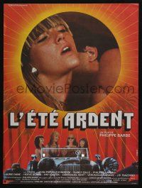 5y806 L'ETE ARDENT French 15x20 '83 Philippe Barbe, Jean-Pierre Thomacini, Nancy Gille, hot summer