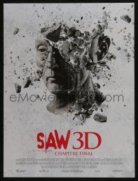 5y834 SAW 3D French 16x21 '10 The Final Chapter, the traps come alive!