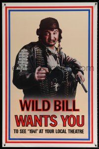 5z005 1941 teaser 1sh '79 Steven Spielberg, John Belushi as Wild Bill wants you!