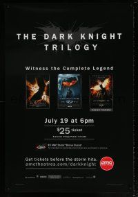 5z039 AMC THEATRES Dark Knight style DS 1sh '12 cool ad from the movie theater chain!