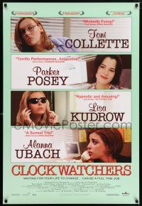 5z193 CLOCKWATCHERS 1sh '98 Toni Collette, Parker Posey, Lisa Kudrow, Alanna Ubach!