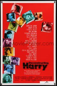 5z250 DECONSTRUCTING HARRY DS 1sh '97 Woody Allen, Toby Maguire, Robin Williams, Demi Moore!