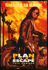 5z288 ESCAPE FROM L.A. teaser 1sh '96 John Carpenter, Kurt Russell is back as Snake Plissken!