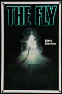 5z333 FLY 1sh '86 David Cronenberg, Jeff Goldblum, cool sci-fi art by Mahon!