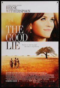5z371 GOOD LIE advance DS 1sh '14 Reese Witherspoon, Arnold Oceng, Sudan refugees in Missouri!