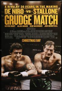 5z381 GRUDGE MATCH advance DS 1sh '13 Robert De Niro & Sylvester Stallone in boxing ring!