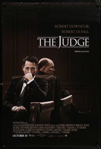 5z502 JUDGE int'l advance DS 1sh '14 lawyer Robert Downey Jr. & judge Robert Duvall back to back!
