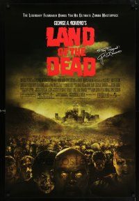 5z514 LAND OF THE DEAD 1sh '05 George Romero brings you his ultimate zombie masterpiece!
