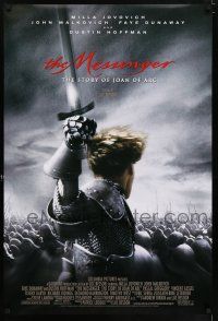 5z589 MESSENGER DS 1sh '99 directed by Luc Besson, Milla Jovovich as Joan of Arc in battle!