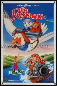 5z698 RESCUERS 1sh R89 Disney mouse mystery adventure cartoon from depths of Devil's Bayou!