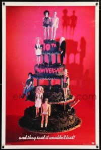 5z711 ROCKY HORROR PICTURE SHOW teaser 1sh R85 by Tim Curry, cool Barbie Dolls on cake image!