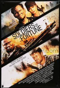 5z739 SOLDIERS OF FORTUNE DS 1sh '12 Christian Slater, Sean Bean, Ving Rhames, Oksana!
