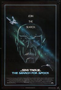 5z751 STAR TREK III 1sh '84 The Search for Spock, art of Leonard Nimoy by Huyssen & Huerta!