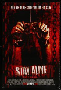 5z767 STAY ALIVE 1sh '06 William Brent Bell, Jon Foster, Samaire Armstrong, you die for real!