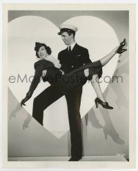 6a155 BORN TO DANCE 8x10 still '36 great image of Stewart holding Eleanor Powell in heart by Allen!