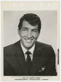 6a233 DEAN MARTIN 8x11 key book still '61 great smiling portrait from All in a Night's Work!