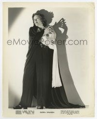 6a355 GLORIA SWANSON 8x10 still '41 w/ cool shadow puppet, from Father Takes a Wife!