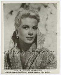 6a368 GRACE KELLY 8x10.25 still '55 head & shoulders c/u in veiled dress from To Catch a Thief!