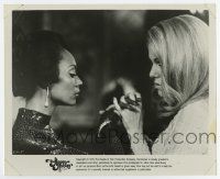 6a393 HAPPY HOOKER 8x10 still '75 sexy prostitute Lynn Redgrave w/woman in skin-tight sequin outfit