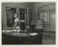 6a405 HELEN MORGAN STORY set reference 8x10 still '57 great image of Ann Blyth in the judge's room!