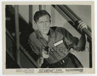 6a418 HOODLUM 8x10 still '51 great close up of tough Lawrence Tierney on stairs pointing gun!