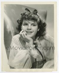 6a493 JUDY GARLAND 8x10.25 still '35 super young and sitting in chair, first publicity photos!